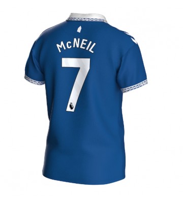 Everton Dwight McNeil #7 Koszulka Podstawowych 2023-24 Krótki Rękaw